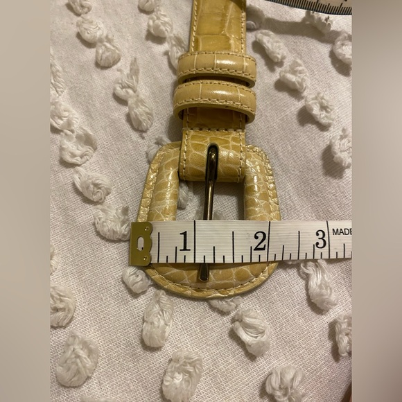 WCM New York Leather Snakeskin Belt - Picture 7 of 17